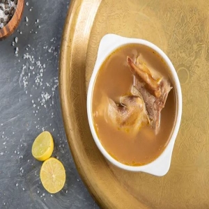  شوربة حمام قطع