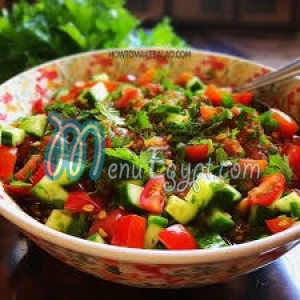  طبق سلطة خضراء