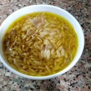  طبق شوربة لسان عصفور