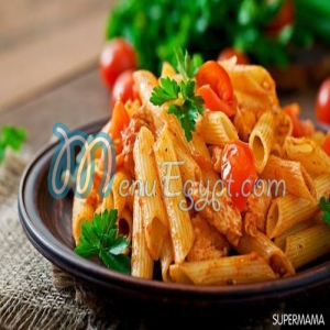  مكرونة بالفراخ