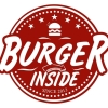 Burger inside