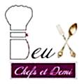 Logo Deux Chefs Et Demi