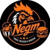 Negm Fried chicken and Burger Logo