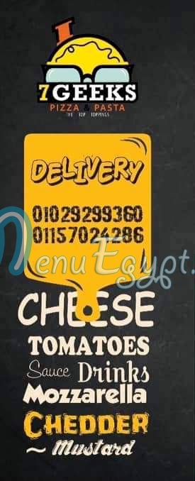 7Geeks menu Egypt 1