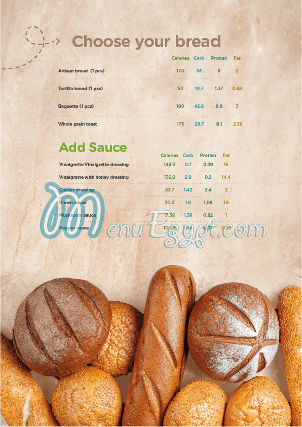 Sautee restaurant menu Egypt 1