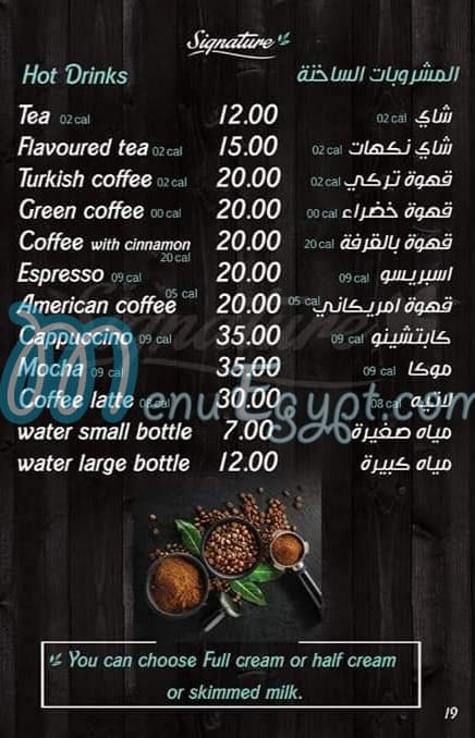 Signatures Healthy Food menu Egypt 1