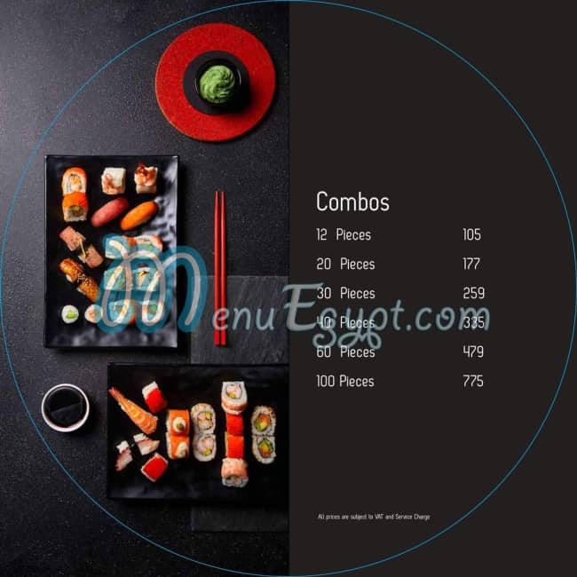 Sushi Circle menu Egypt 8