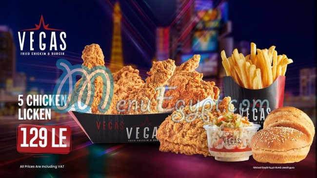 Vegas Fried Chicken menu Egypt