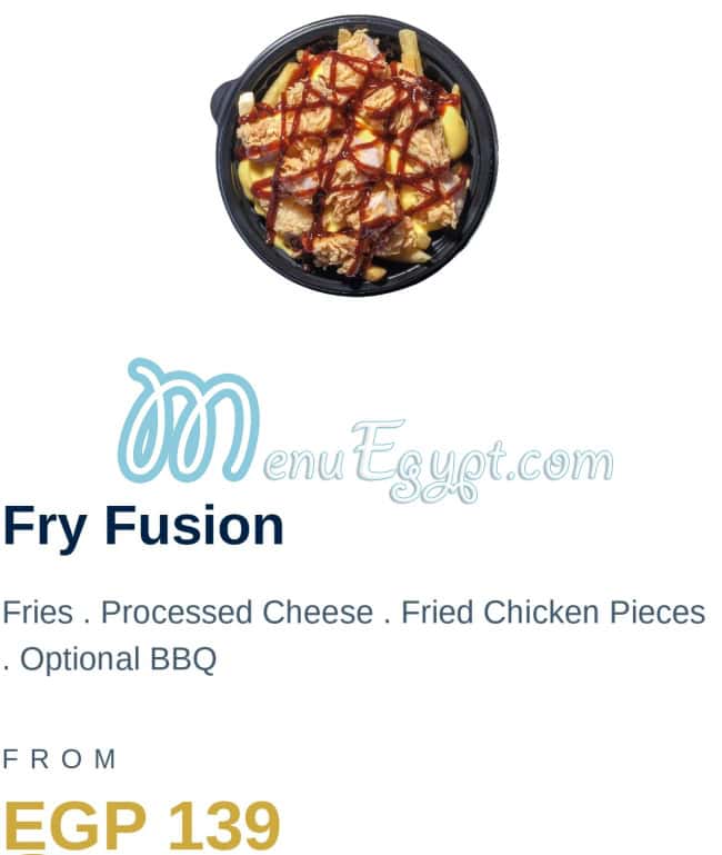 A U F Burger menu Egypt 10