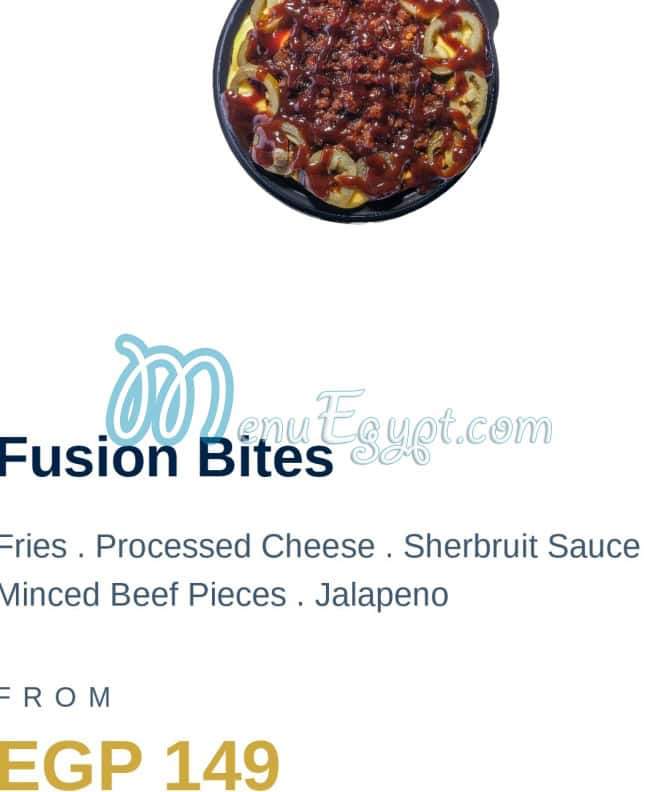 A U F Burger menu Egypt 11