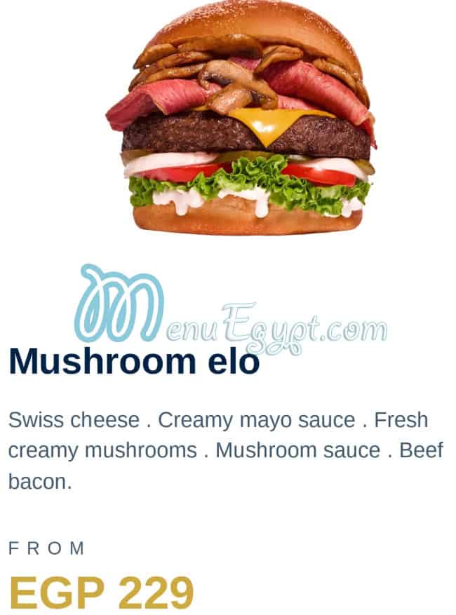 A U F Burger menu prices