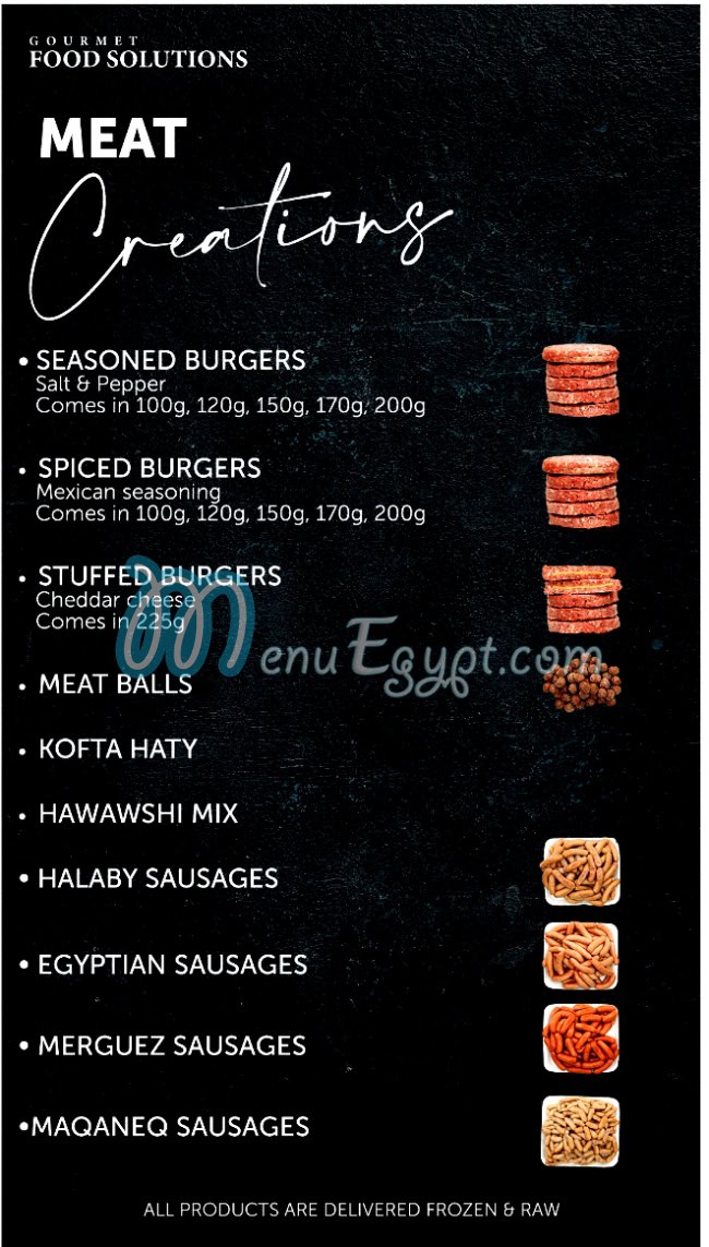 am Foods menu Egypt