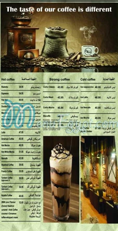 Antika Cafe delivery menu