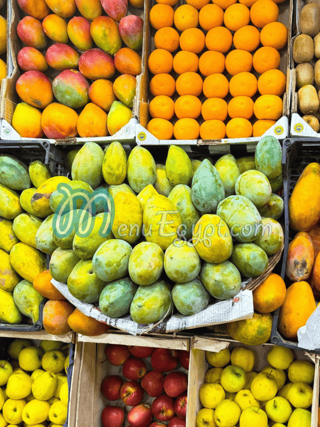 Aswaq Al Mahmoud menu Egypt 1