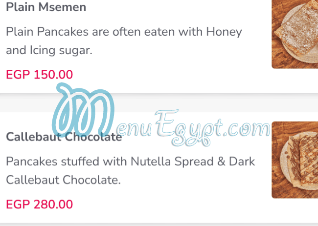 Bake My Day menu Egypt 3