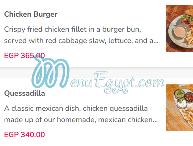 Bake My Day menu Egypt 10