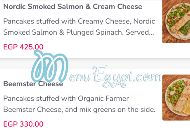 Bake My Day menu Egypt 2