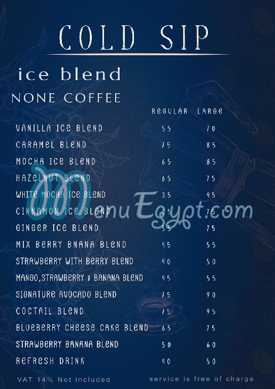 Beans & Brew menu Egypt 9