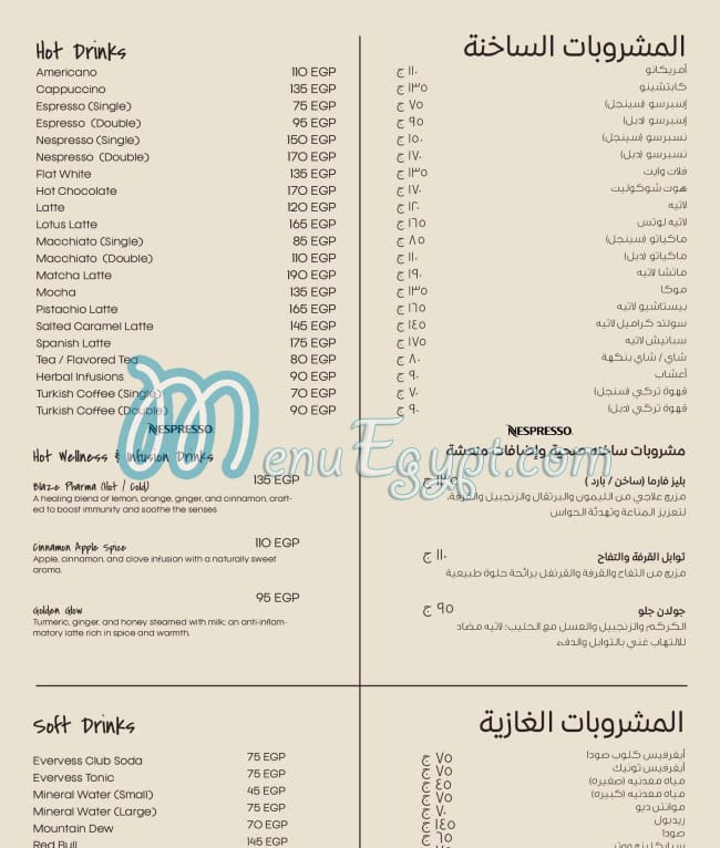 Blaze menu Egypt 6