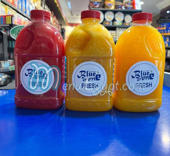 Blue Apple menu Egypt
