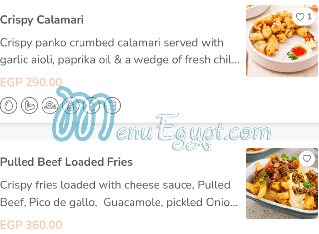 Brunch and Cake menu Egypt 6