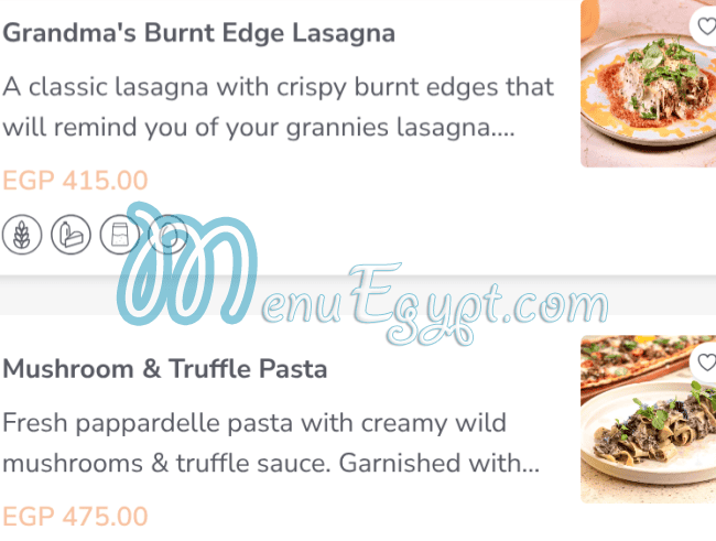 Brunch and Cake menu Egypt 12