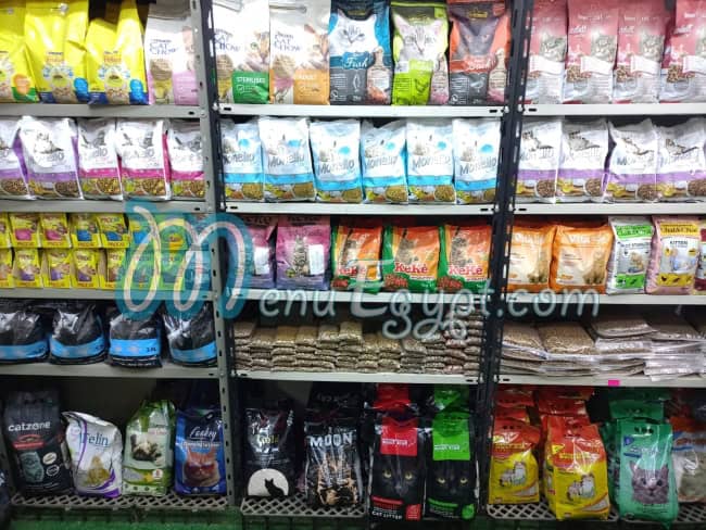 Buggy Pet Shop delivery menu