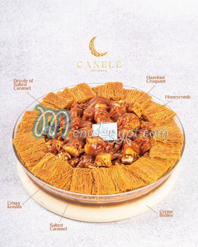 Canele patisseri online menu