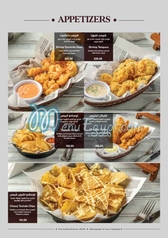 Carlos Cafe delivery menu