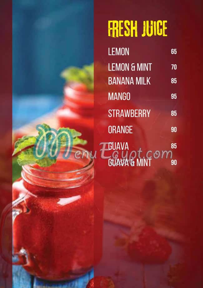 Cavavllo menu Egypt 13