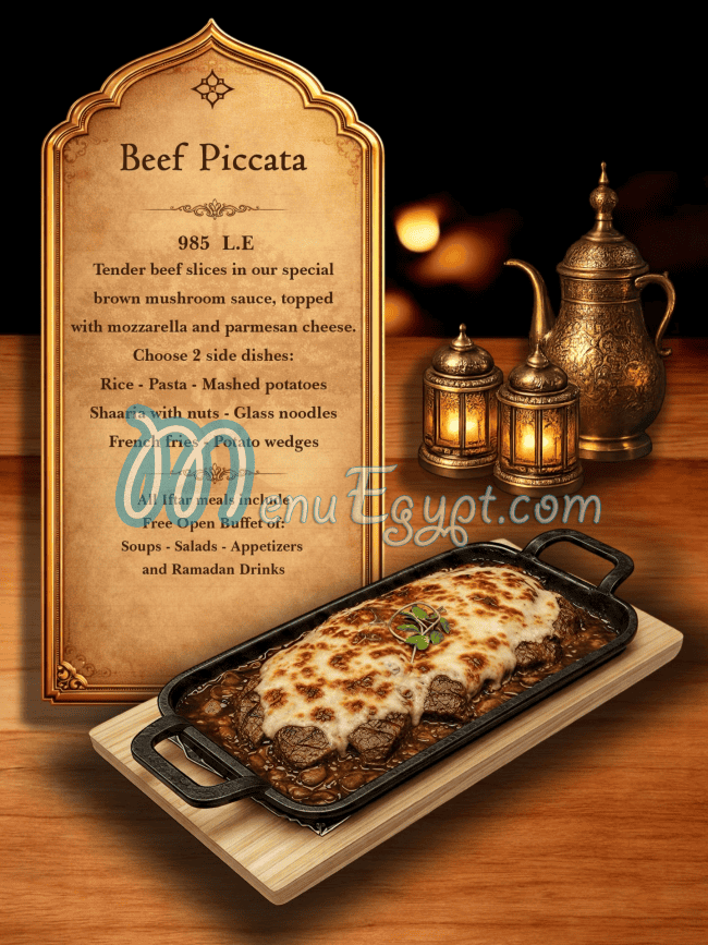 Charl Restaurant menu Egypt