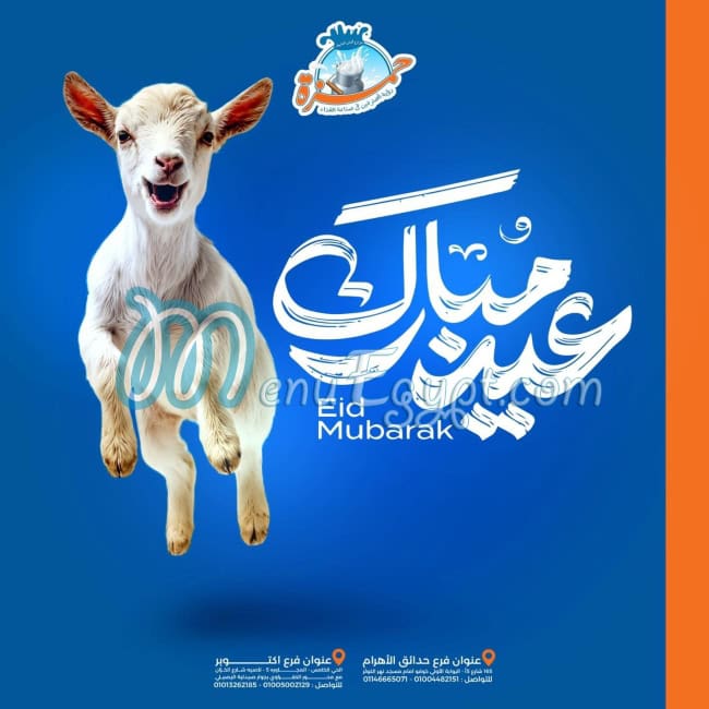 مطعم مزارع ألبان الشيف حمزة مصر