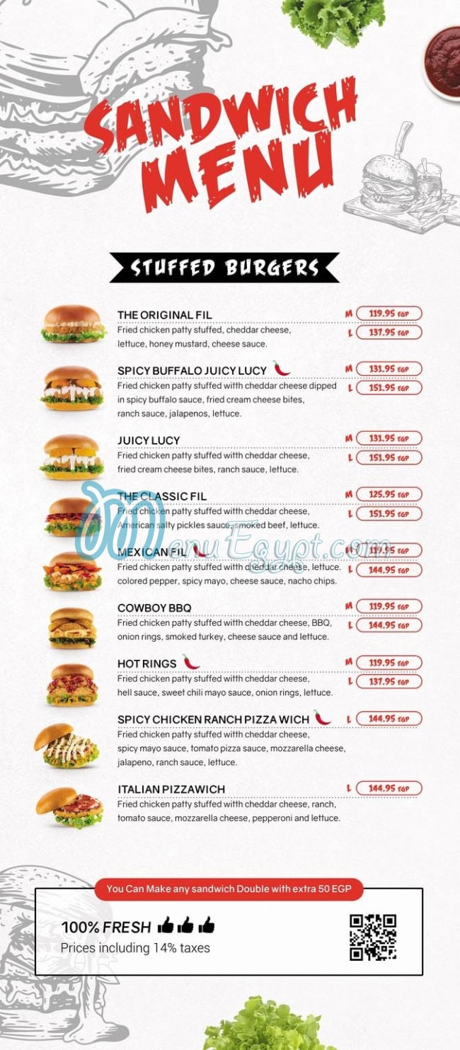 Chicken Fil-A delivery menu