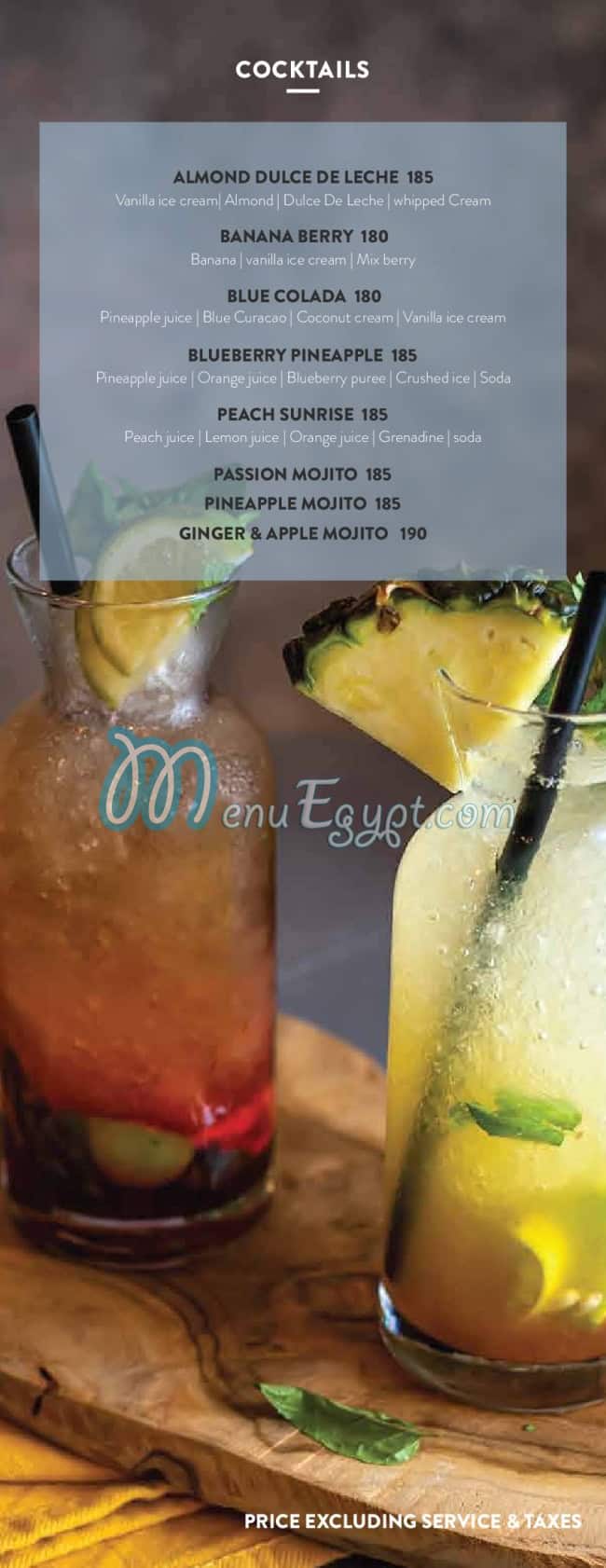 Choripan menu Egypt 2