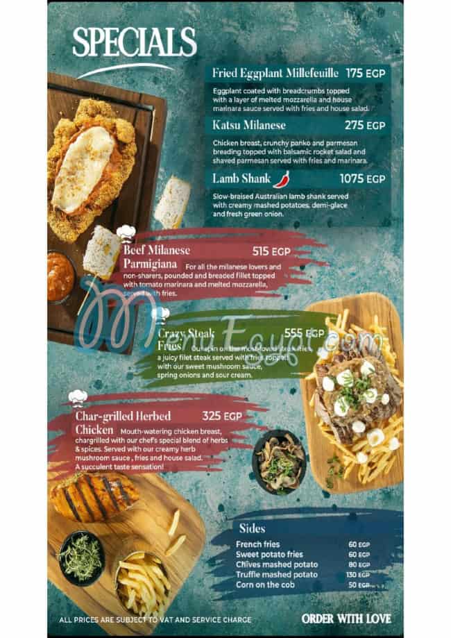 Cine Bar menu Egypt 2