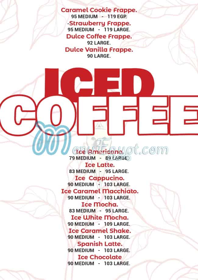 Crow’s menu Egypt 9