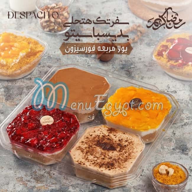 Despacito Patisserie menu Egypt 9