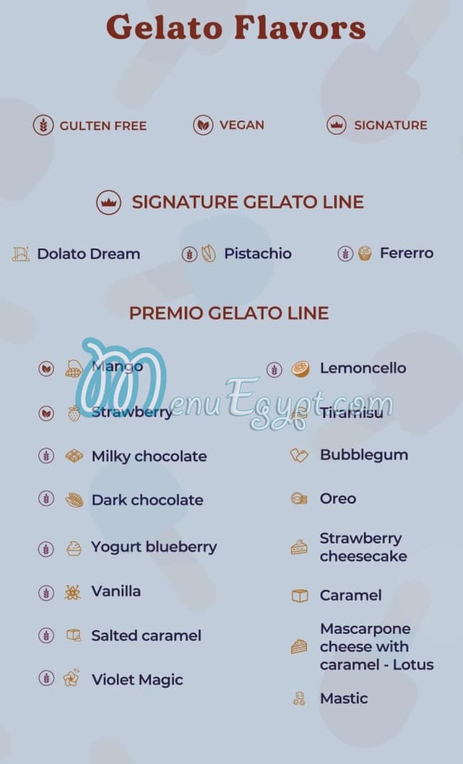 DOLATO gelateria delivery