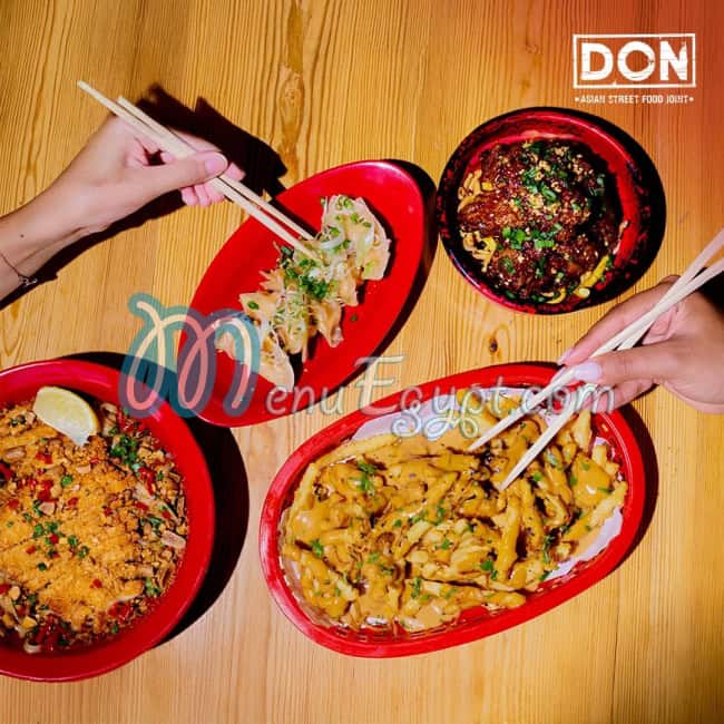 DON menu prices