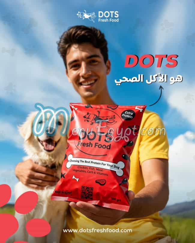 Dots fresh food delivery menu