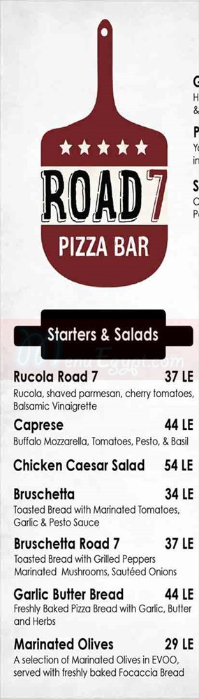 road 7 pizza bar delivery