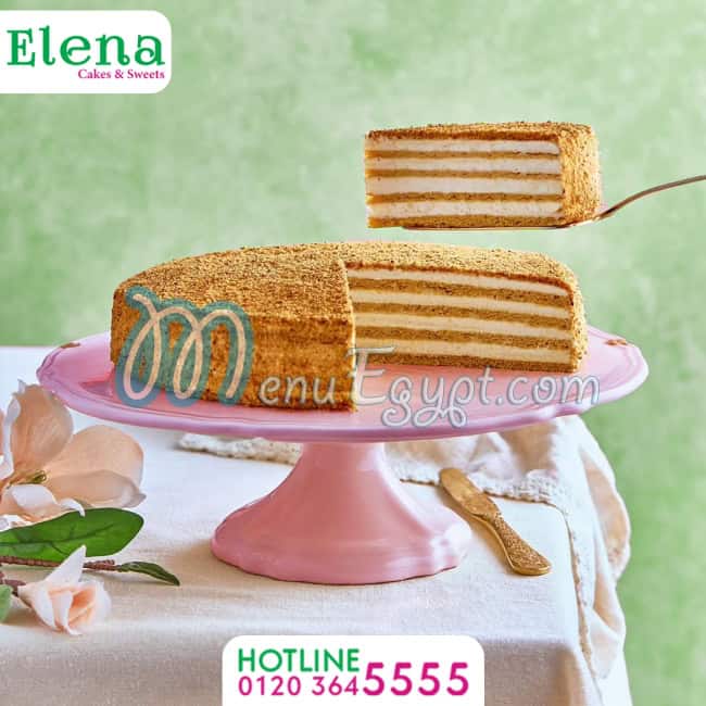 Elena Cakes and Sweets menu Egypt