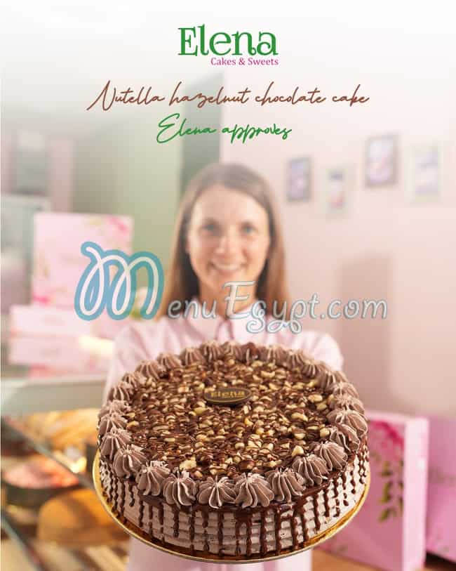 Elena Cakes and Sweets menu Egypt 1