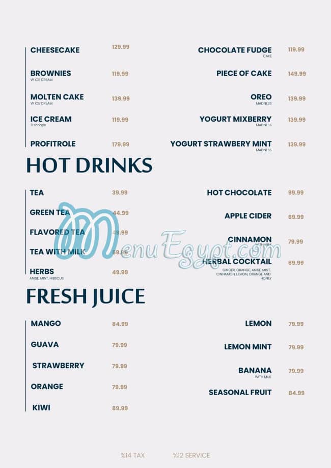 منيو ايفورا مصر 6