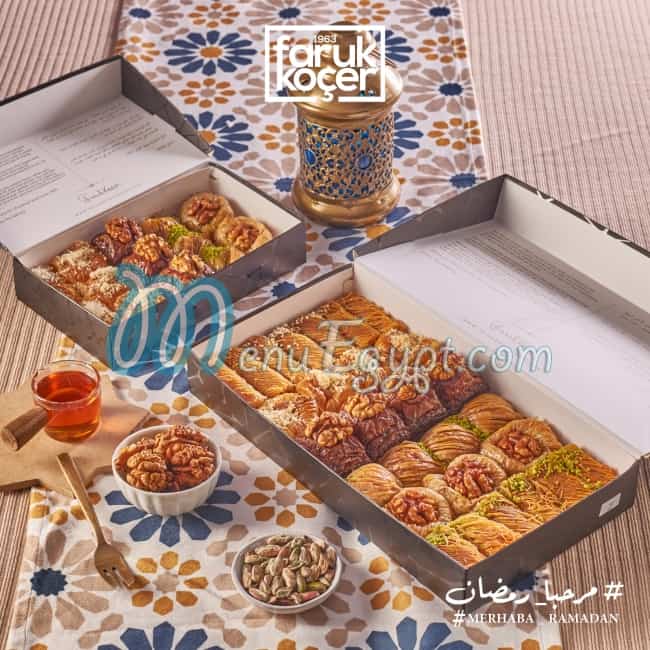 Faruk Kocer menu Egypt 13