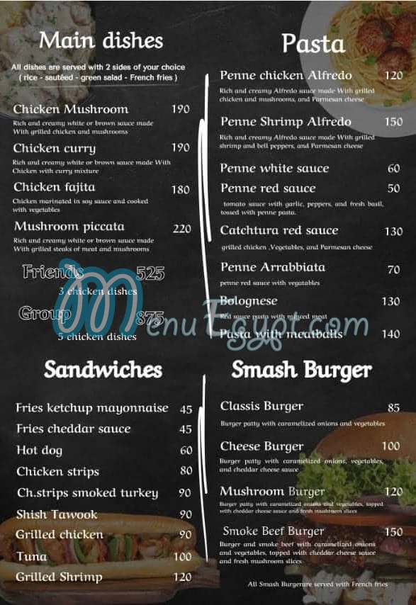 Feter Begad delivery menu