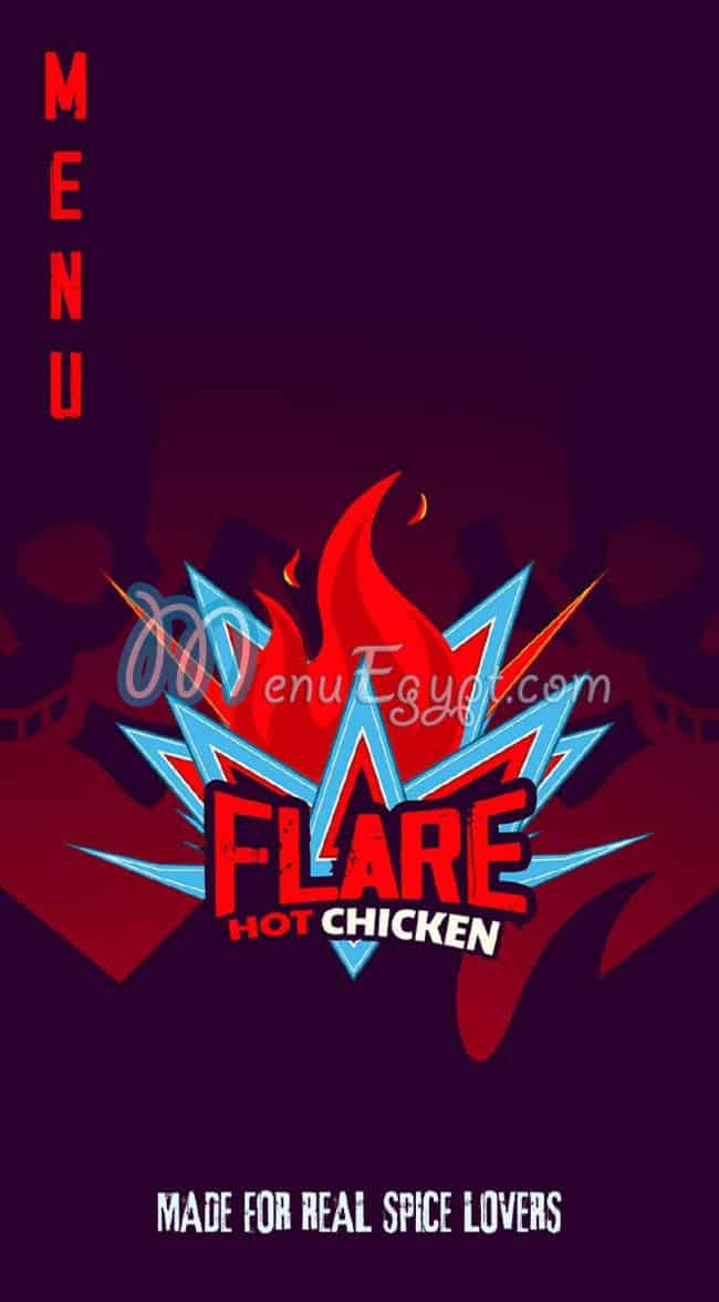 Flare Hot Chicken menu prices