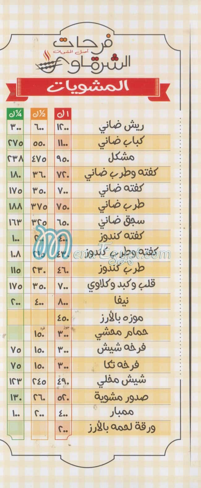 Frahat El shrqawy delivery