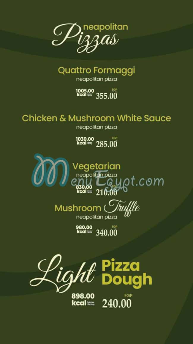 Green Gourmet menu Egypt 3