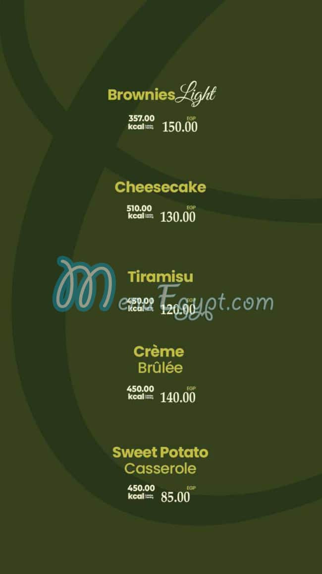 Green Gourmet menu Egypt 8
